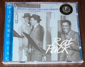 RAT PACK Members Edition PICTURE DISC CD Classic 50s DEAN MARTIN FRANK SINATRA - Picture 1 of 2