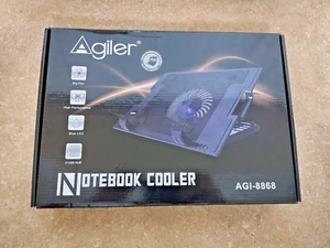 Laptop Kühlständer - USB Powered Cooler Pad für Notebook / PC - Silent Lüfter - - Bild 1 von 2