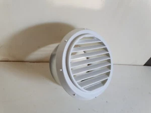 1x Salida Calefacción Auxiliar Rejillas Ventilación Ventilador 90MM Blanco - Imagen 1 de 4
