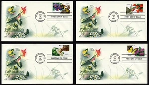 USA, SCOTT # 4153-4156, SET OF 4 ARTCRAFT FDC COVERS 2007 POLLINATION, PLANTS - Picture 1 of 5