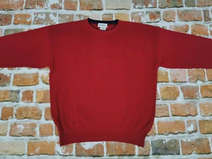 *ICEBERG VINTAGE PULLOVER*INTERNATIONAL*ROT*GLIMAR*CASUAL*GR: XL*TIP TOP - Picture 1 of 9