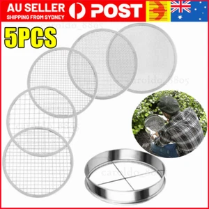 30CM Large Round Garden Sieve Riddle-Riddler Soil Sifter Mesh Gardening Tool AU - Picture 1 of 9