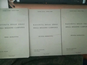 GIUSEPPE LUPONE & STEFANO GRIEB RACCOLTA DELLE LEGGI DELLA REGIONE CAMPANIA - Bild 1 von 4