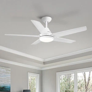 48""tergrated LED Ceil"g Fan w/White ABS Blade - Picture 1 of 12