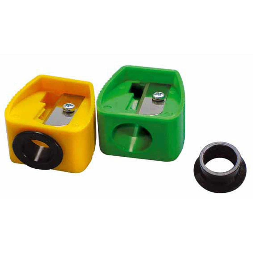 M+R 2 Anspitzer für stumpfe Spitzen (Ölkreide, Wachsmalstifte...) var. 9,5 oder 12,5