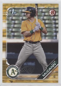 2019 Bowman Draft Gold /50 Kyle McCann #BD-126