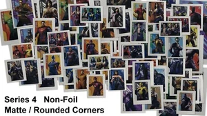 DC Injustice Cards: Non-Foil Series 4 (opaco/arrotondato) Gods Among Us gioco arcade - Foto 1 di 116