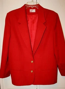 G.W. Originals Damen Jacke Blazer komplett gefüttert rot - Bild 1 von 2