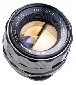 Asahi Pentax 55 mm f 2,0 Super Takumar M42 / TYP : 37102 / Thorium /Getestet TOP - Bild 1 von 4