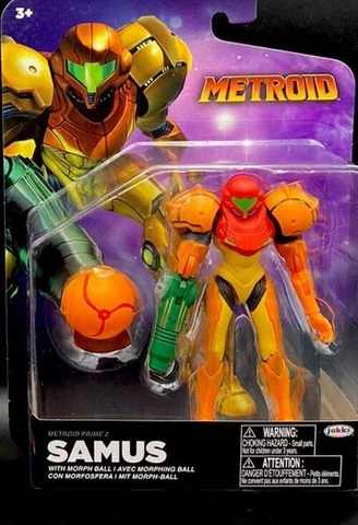 SAMUS Action Figure 5” METROID  WALMART EXCLUSIVE Nintendo Cover