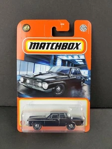 2021 Matchbox 1962 Plymouth Savoy Black Showroom 12/100 Diecast Car NEW - Picture 1 of 9