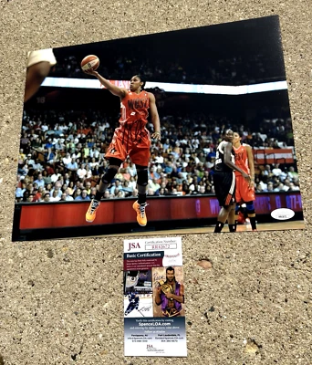MAYA MOORE Minnesota Lynx SIGNED 11x14 Photo JSA COA WNBA - Image 1 of 3