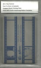 Curtis Armstrong-Robert Carradine 2011 Leaf Pop Century Black Printing Plate 1/1