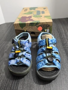 Keen Mighty Keendom Kids Zuma Sandals Angel Falls Print Size 11 - Picture 1 of 11