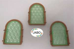 (K8) Playmobil 3 x Butzenfenster 3447 3448 3450 3666 Ritterburg Klicky - Bild 1 von 2
