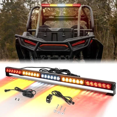 30" Rear LED Chase Light Bar Strobe Running For Can-am Maverick X3 MAX 2017-2025 - Image 1 of 4