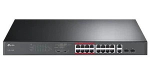 16 Port Fast Ethernet Et ; 2 Gigabit non Administré Commutateur Poe - Tp-Link - Photo 1/3