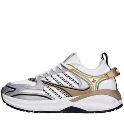 SNM0332 592C7159 M2084 Sneakers DSQUARED2 DASH Uomo Bianco Amu016_dsqu - Immagine 1 di 4