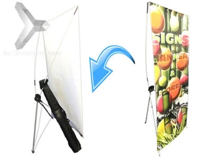 Banner Stand Single Face with 10 oz. Banner Full Color Printed - Picture 1 of 1