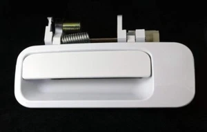 For 97-01 Toyota Camry Rear Left Driver Side Exterior Outside Door Handle WHITE - Picture 1 of 3