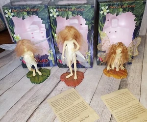 RARE Lot Of 3 WORLD OF FROUD Faery Forest Twilight Flowers Sideshow Collectibles - Picture 1 of 22