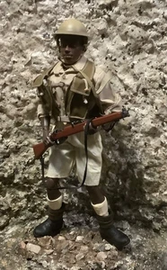 1/6 WWII Dragon/Kitbash East African Desert Infantry North Africa 1942 - Picture 1 of 15