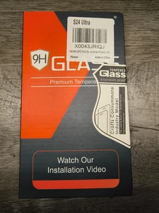 9H Glass Premium Tempered Screen Protector 2 Pack For Samsung S24 ULTRA - Picture 1 of 3