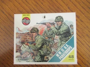 Airfix # 1751 WWII U.S. Paratroops Spur HO:OO 48 Teile - Bild 1 von 2