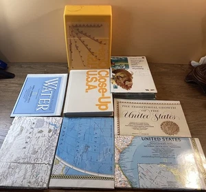 National Geographic Maps 1-15 Missing 11 & 13 Case Included - Picture 1 of 4