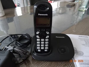 Panasonic Festnetztelefon schnurlos KX-TG7301G schwarz gebraucht - Bild 1 von 4