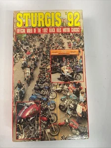 Vintage Sturgis Motorcycle  VHS  Sturgis 1992 - Imagen 1 de 3