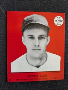 1941 Goudey Baseball Card # 16 George Case - Washington Senators (NM) - Picture 1 of 3