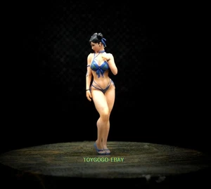 TOY 1/43 1/64 figure hero fighter sexy girl Li miniature fit 1:64 car  diorama - Picture 1 of 2