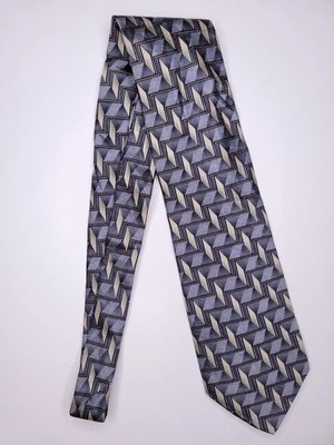 Todays Man Mens Formal Necktie 57"Lx3.75"W Blue/Green Neck Tie Foto 1 de 4