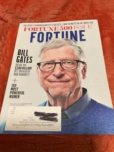 Fortune June/July 2025 Fortune 500 Issue Bill Gates - Picture 1 of 2
