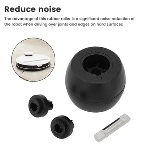 Brand New Rubber Roller Vacuum Parts Ball Bearing For Ozmo T8/T5/N8/N5 - Picture 1 of 12