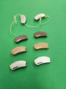PAIR of Phonak Micro Extra 100AZ BTE Hearing Aids with WARRANTY! - Picture 1 of 3