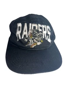 Vintage Raiders Jack Davis Jugend Größenanpassung Mütze Hot Shots Etikett - Bild 1 von 6