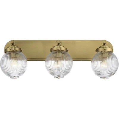 Maxim Lighting 15193CRSBR Kasbah Tocador de baño Luz Latón satinado Foto 1 de 4