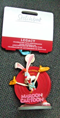 Disney Cuaderno de Bocetos Ornamento Legado Roger Rabbit 35 Aniversario Nuevo con Etiquetas Foto 1 de 4