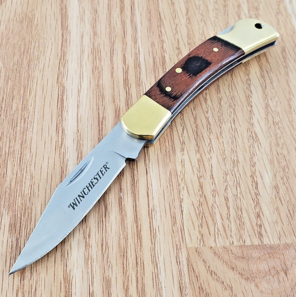 Winchester Small Wood Lockback 6220030W