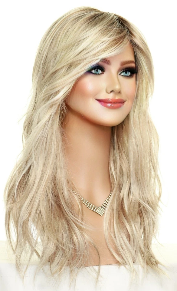 Henry Margu Willow 10/613GR Ash Blond 23 in Synthetic Wig - 2495