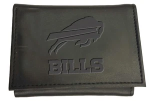 Buffalo Bills, Tri-Fold Wallet, Black - Picture 1 of 5