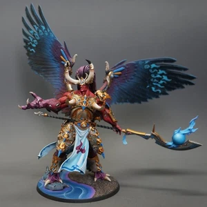 Magnus The Red Armies of Chaos Thousand Sons Warhammer 40K Miniature PRO painted - Picture 1 of 18