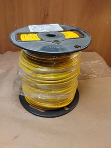 500' of Southwire 14AWG, 41 Strand Yellow Machine Tool Wire MTW 14-41 Str Cu Yw - Picture 1 of 4