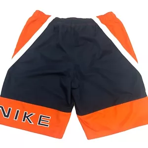 Nike Color Block Swim Trunks Shorts - Men’s Size XL (Navy/Orange) Retro Style - Picture 1 of 10