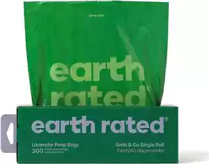 Dog Poop Bags, Thick Grab and Go Single Roll, Ideal for Backyard Pickups, Lavend - Picture 1 of 5