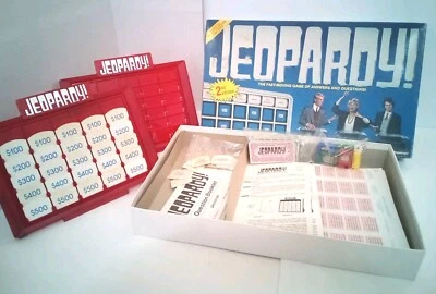 Vintage 1986 Jeopardy Board Game 2nd Edition Pressman Complete (+1st Edition) - Image 1 of 4