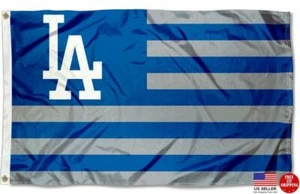 Los Angeles Dodgers 3x5 Nation Flag Stripes 3 x 5 Banner LA Fast Free US Shipper - Picture 1 of 7