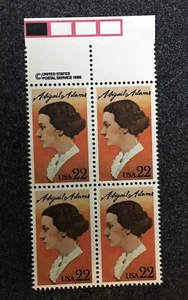 1985USA #2145 22c Ameripex 86 - Copyright Block of 4 Mint - Picture 1 of 3